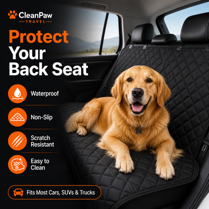 Waterproof Dog Car Seat Cover