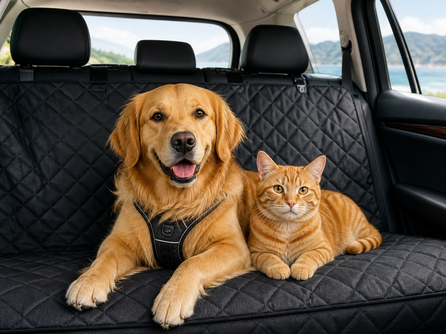Waterproof Dog Car Seat Cover